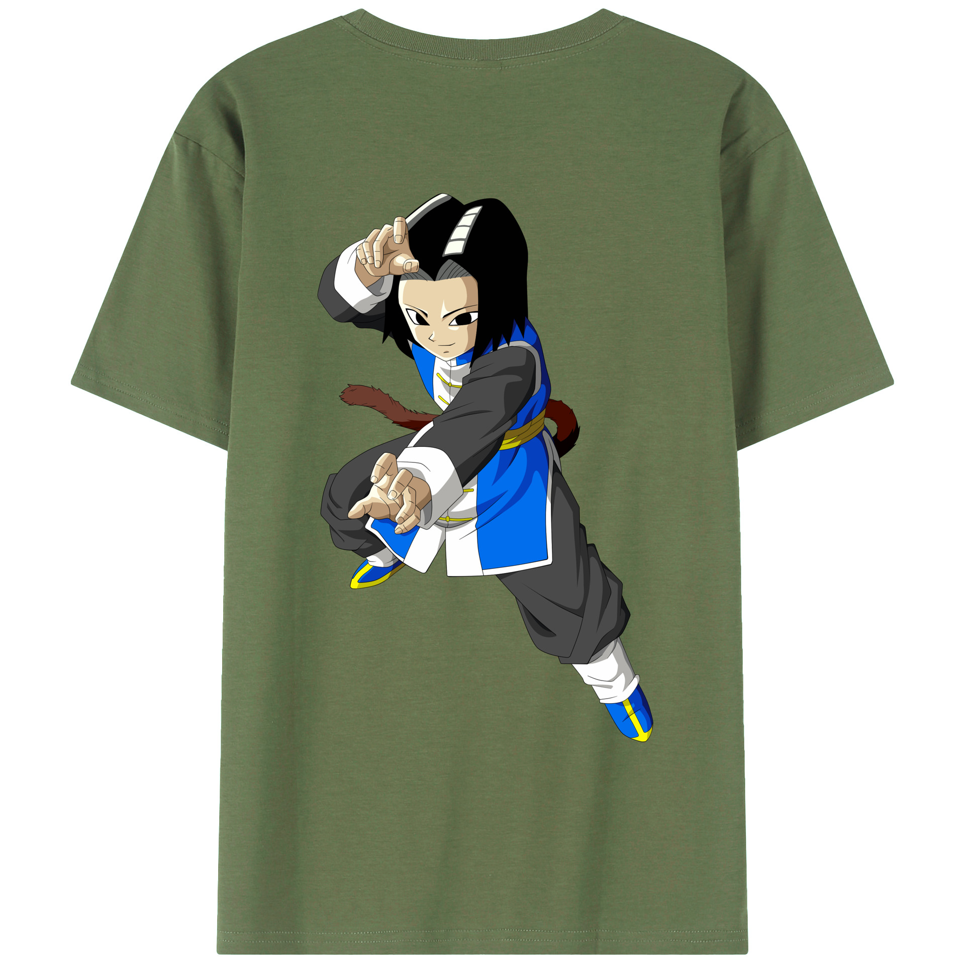 （画像用） ドラゴンボール DRAGON BALL 綿100％ メンズ半袖Tシャツ（バックプリント） 通気性